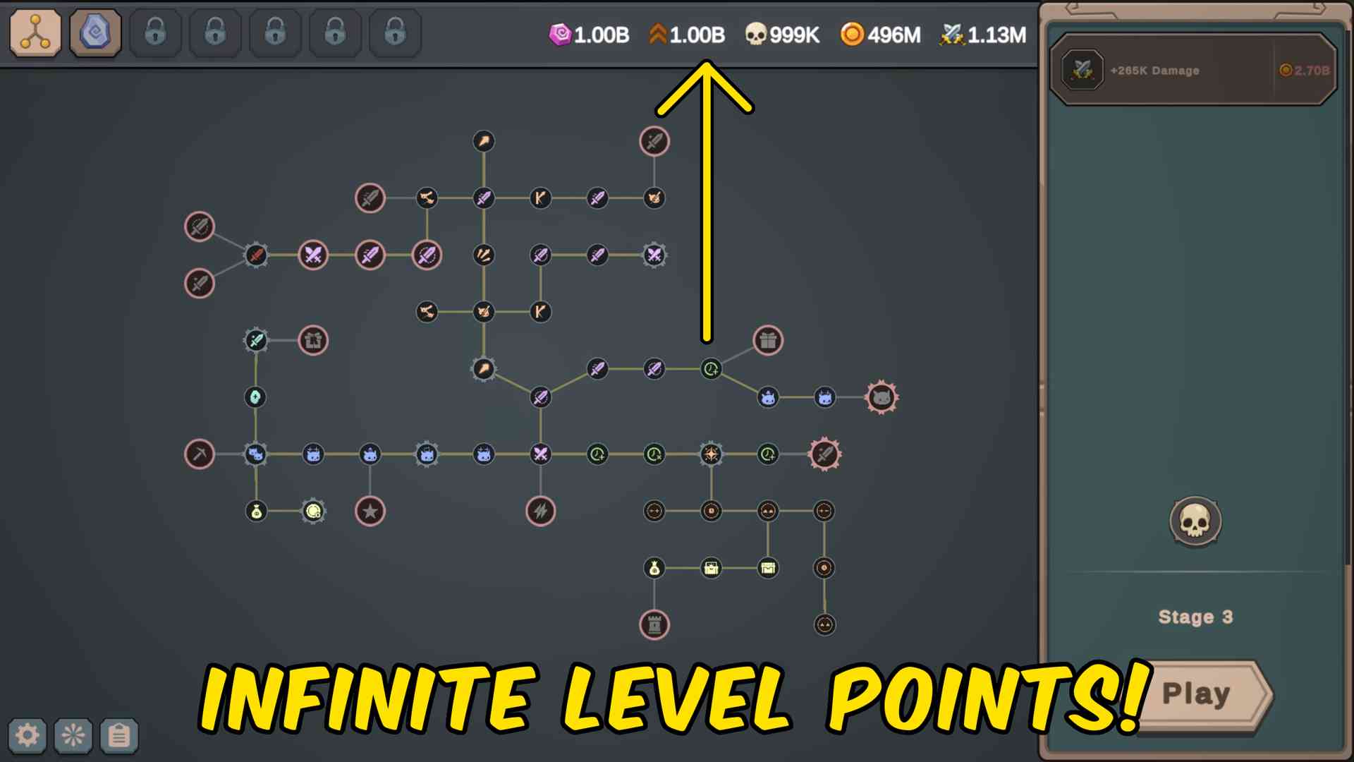 Maktala: Slime Lootfest — Give Level Points (screenshot 2)